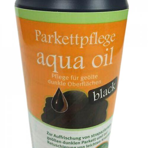  HARO clean & green aqua oil black Parkettpflege dunkel & schwarze Parkett Bden